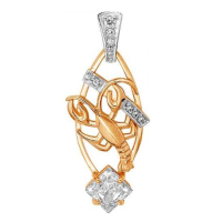 3-0493 Подвеска (Au 585)