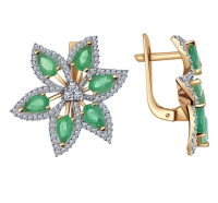 2020616№123 Серьги (Au 585)