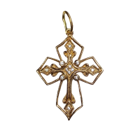 19/06 Крест Au 585