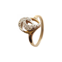 1111248R Кольцо Au 585