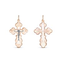 080035-1 Крест (Au 585)