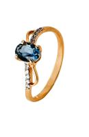 КЛ-353К-ТЛ Кольцо (Au 585)