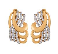 30046700-72 Серьги (Au 585)