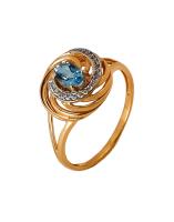 КЛ-498К-Т Кольцо (Au 585)