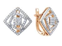 С112-7111 Серьги (Au 585)