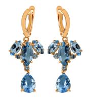 02-1-663-13 Серьги (Au 585)