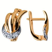 11021 Серьги (Au 585)