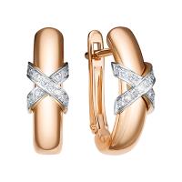 С112-7109 Серьги (Au 585)