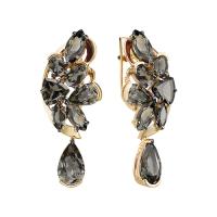 с124-6328тр Серьги (Au 585)