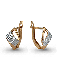 30250 Серьги (Au 585)