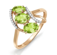 01-1-428-08 Кольцо (Au 585)