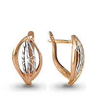 30745 Серьги (Au 585)