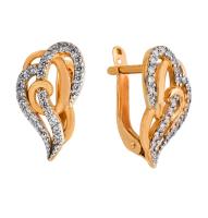 ВС-1381 Серьги (Au 585)