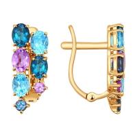 724297 Серьги (Au 585)