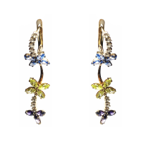 2553 Серьги Au 585