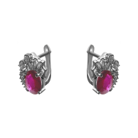 22KNYS1544-155 Серьги Ag 925