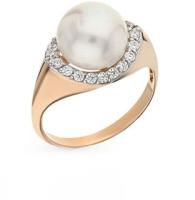 КЛ8130 Кольцо (Au 585)