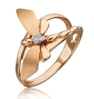 01-5494-00-101-1111 Кольцо "Стрекоза" С Брилл. (Au 585)
