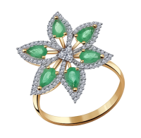 2010875№122 Кольцо (Au 585)