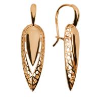 Т10002Г348 Серьги (Au 585)