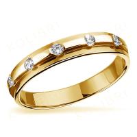 6010006 №12 Кольцо (Au 585)