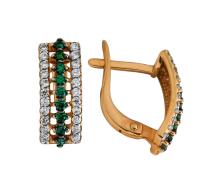 кл1247а Серьги (Au 585)