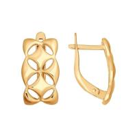 026695 Серьги (Au 585)