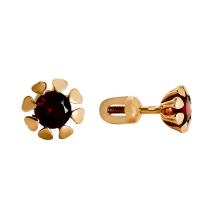 ПСЛ-271К-Г Серьги-Пуссеты (Au 585)