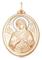 6-210 Подвеска "Семистрельная" (Au 585)