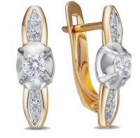 1203030 Серьги (Au 585)