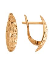 СЛ-4020алм4 Серьги (Au 585)