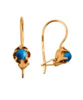 4К15-11462 Серьги (Au 585)