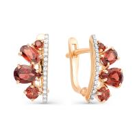 02-1-520-03 Серьги (Au 585)