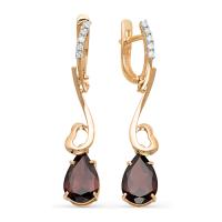 02-1-002 Серьги (Au 585)