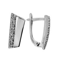 12100110196-501 Серьги (Ag 925)