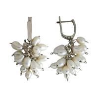 35СИ-128 Серьги (Ag 925)