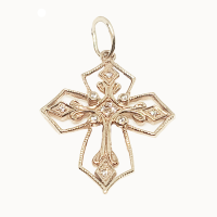 19/06/гр Крест Au 585