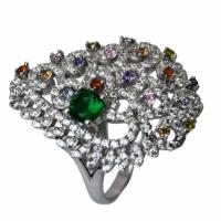 21b5021mix-127 Кольцо (Ag 925)