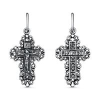 2-209ч Крест (Ag 925)