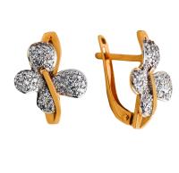 кл1159а Серьги (Au 585)