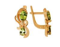 КЛ391А Серьги (Au 585)