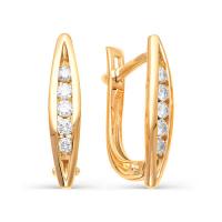 21776-100 Серьги (Au 585)