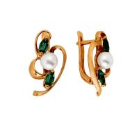 ОС-335/ИИЖБ Серьги (Au 585)