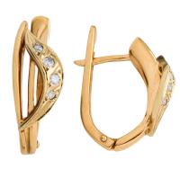 43121 Серьги (Au 585)