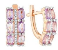 СЛ-523К-А Серьги (Au 585)