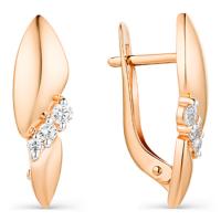 с132-1180 Серьги (Au 585)