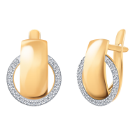 21097 Серьги (Au 585)