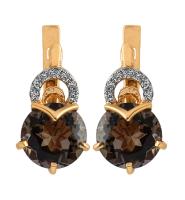 С-4007 Серьги (Au 585)