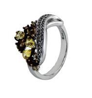 21SET9485mix-113 Кольцо (Ag 925)