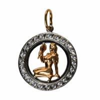 7009К24 Подвеска "Дева" (Au 585)